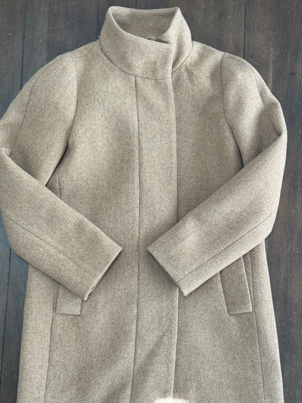 J. Crew Mercantile Wool Blend City Coat